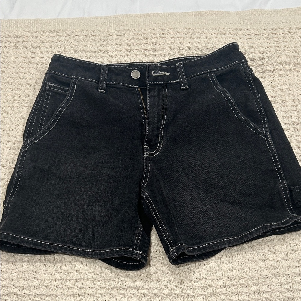 Just Black Women's Dark Jean Shorts